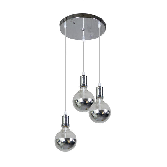 Lámpara colgante Gala 3 luces Fabrilamp / Abrila 167283020 moderna vintage