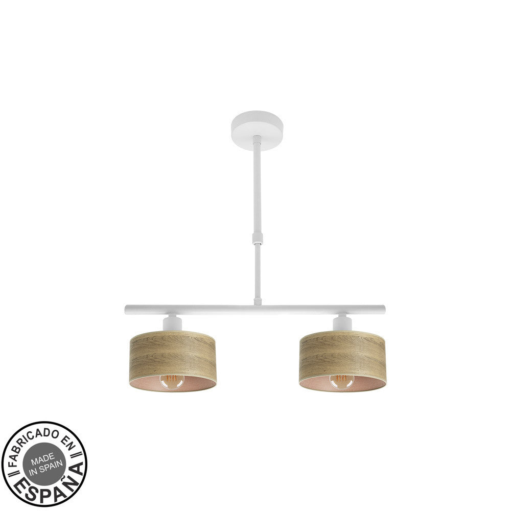 Lámpara de mesa Gilda Fabrilamp / Abrila, estilo nature, referencia 190352085