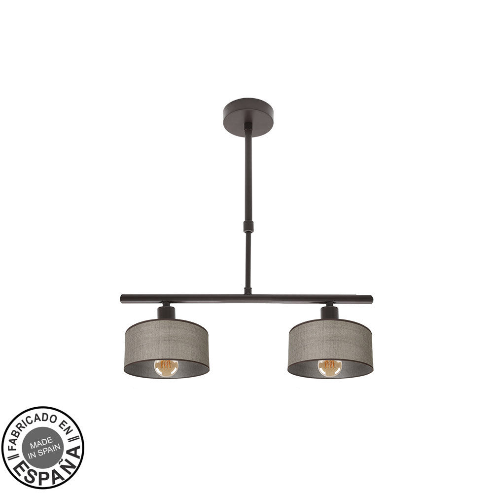 Lámpara Nature Gilda Fabrilamp / Abrila vintage marrón, Ref. 190352002