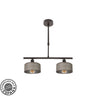 Lámpara Nature Gilda Fabrilamp / Abrila vintage marrón, Ref. 190352002