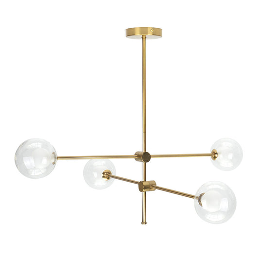 Lámpara de techo Jerusalen Bronce Fabrilamp / Abrila 154654012 para salón y comedor