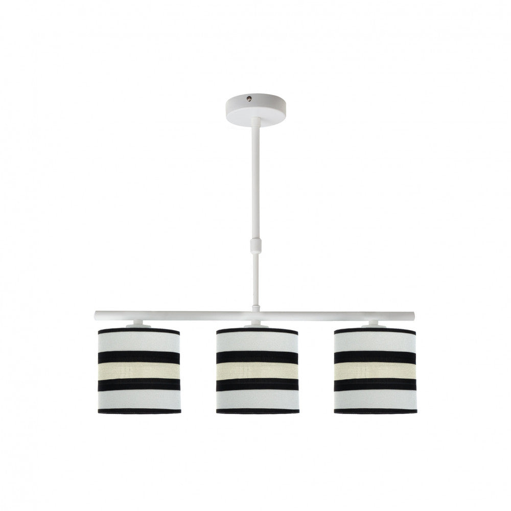 Lámpara Karla Nature Blanca y Beis Fabrilamp / Abrila 171253001