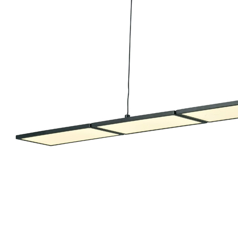 Lámpara de techo LED negra CristalRecord NEW OR 99-884-60-180