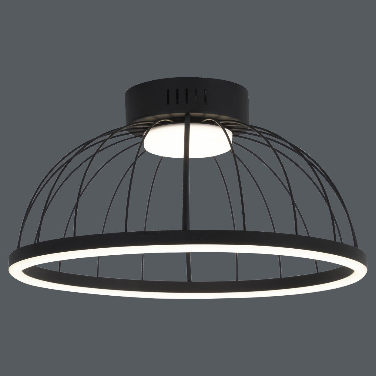 Medidas Lámpara LED Tilda Negra 30W 4000K AJP/Alemar (Ref. 11460) - luzguru.com
