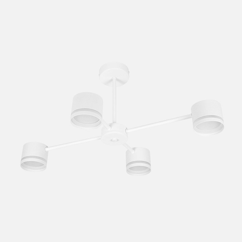 Lámpara Moderna Ortiga 4 Luces Fabrilamp / Abrila 253654001