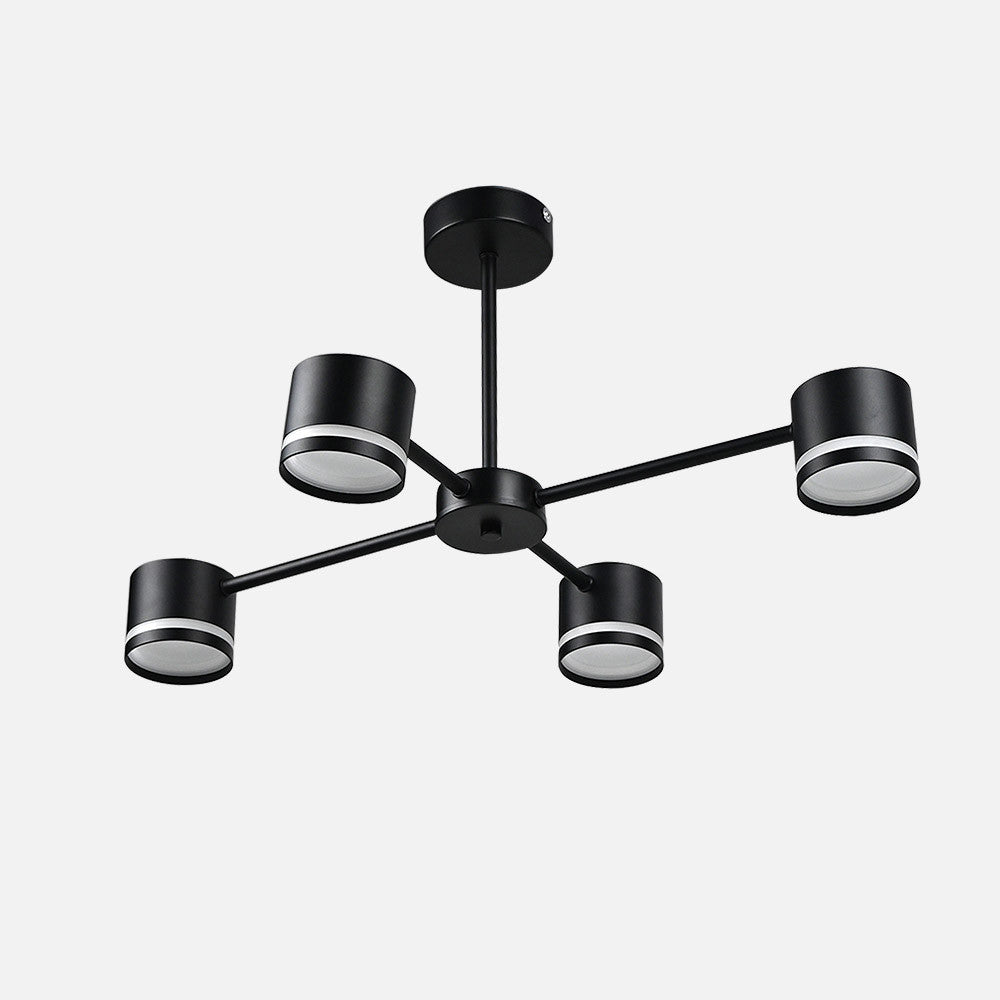 Lámpara Moderna Ortiga 4 Luces Fabrilamp / Abrila 253654009