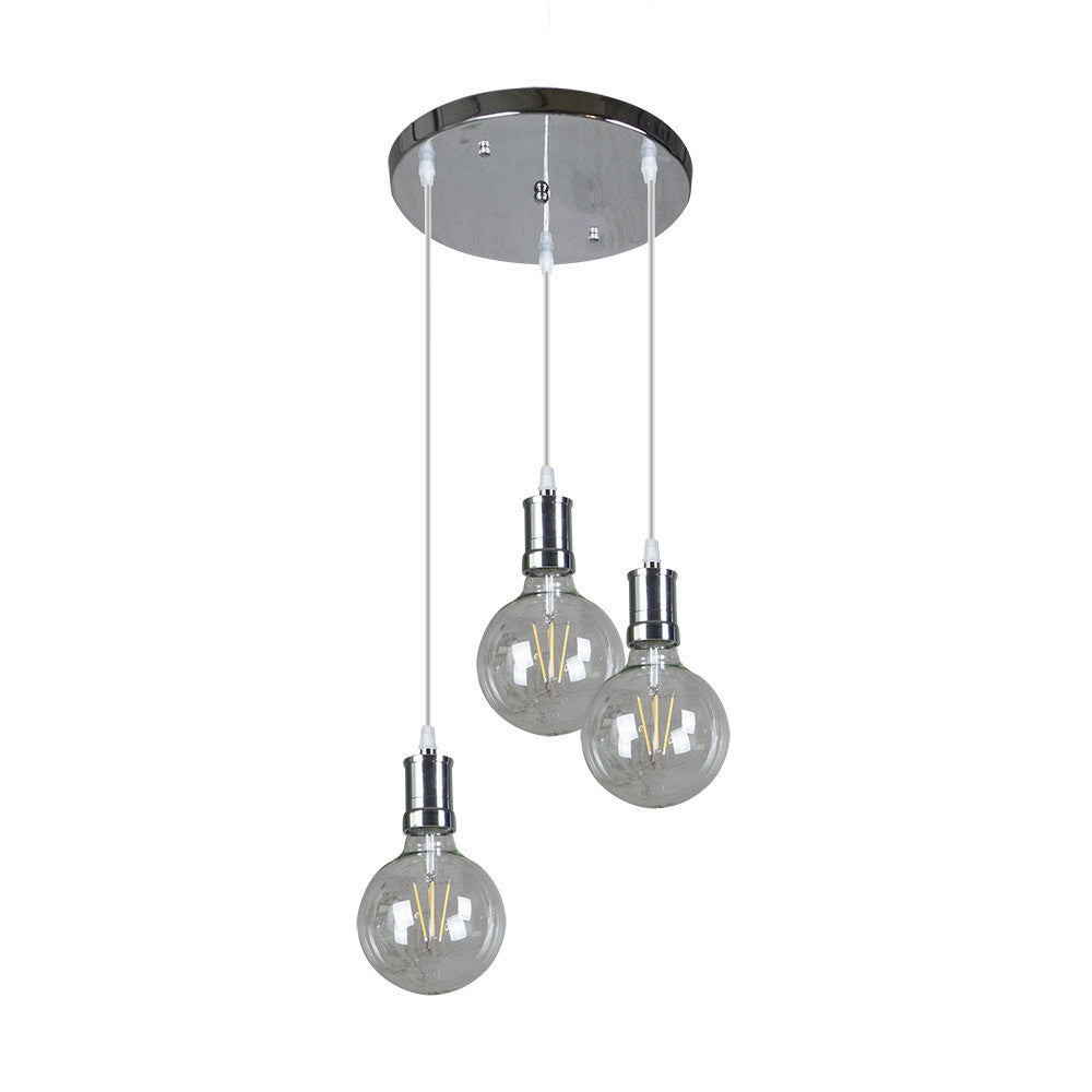 Lámpara colgante Prisco Fabrilamp / Abrila moderna 3xE27, Ref. 167183020