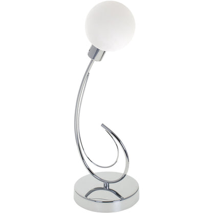 Sobremesa moderno Vita Blanco/cromo – vista principal · Ref. 103070101