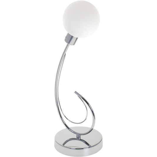 Sobremesa moderno Vita Blanco/cromo – vista principal · Ref. 103070101