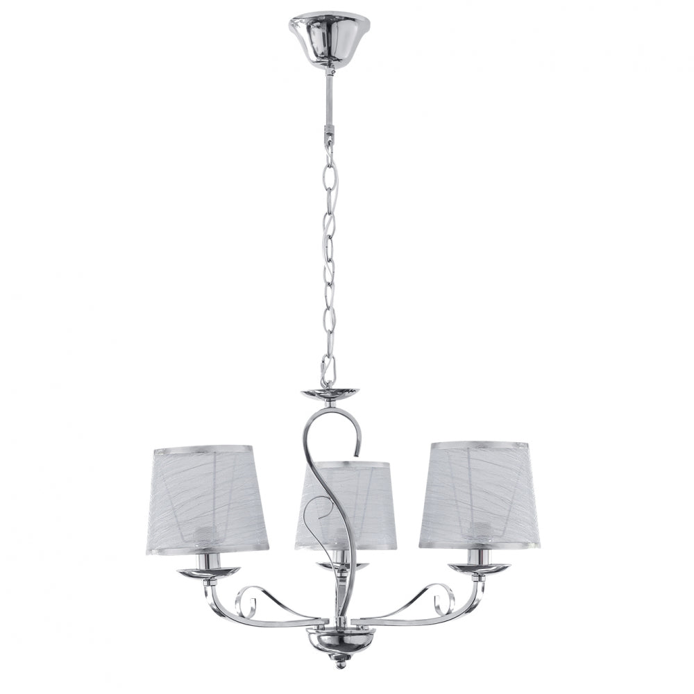 Lámpara Clásica Sumba Cromo Fabrilamp / Abrila Ref. 117953020