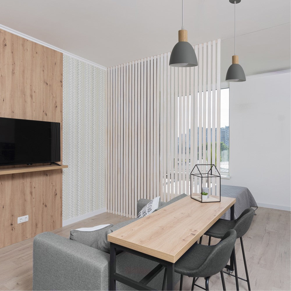 Lámpara colgante estilo nórdico ideal para mesita de noche
