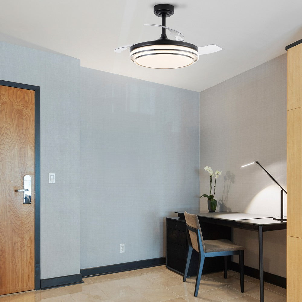 Ventilador Lander fabricado en Acero color Negro