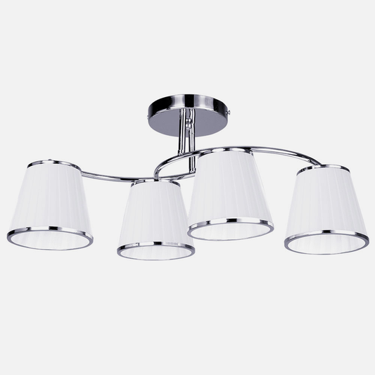 Lámpara de Pared Lantanas 4 Luces E27 con Pantalla Fabrilamp - imagen 2 | Fabrilamp / Abrila · Ref. 151754020