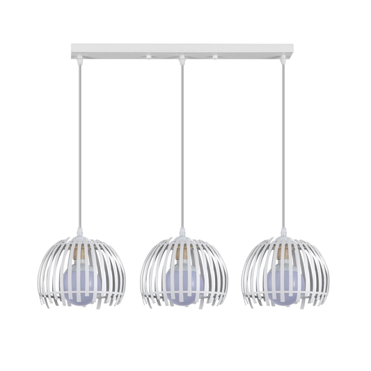 Lámpara Colgante Latina 3 Luces E27 Metal Fabrilamp - vista principal | Fabrilamp / Abrila · Ref. 224593001