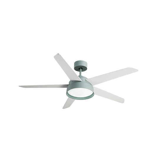 Ventilador de Techo Lebeche Verde/Blanco-Verde/Haya – vista principal · Ref. 180791506
