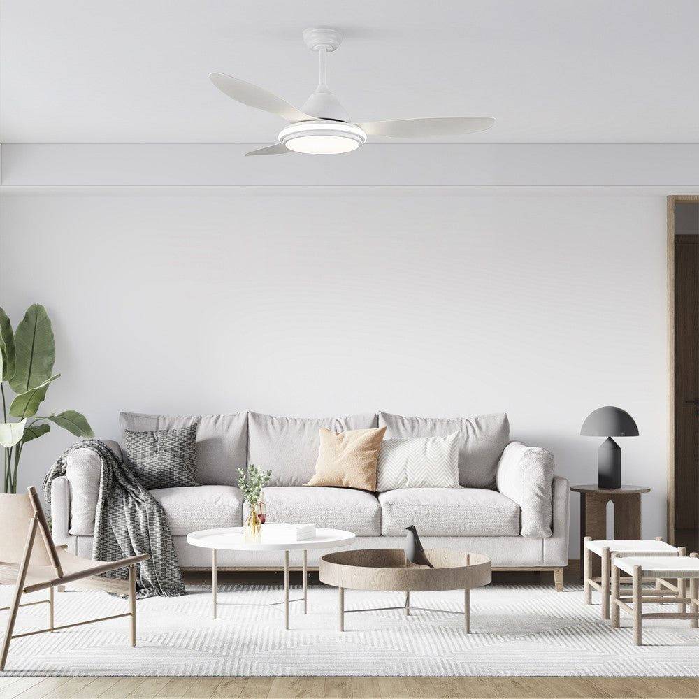 Stel TL fabricado en Acero color Blanco con palas de ABS