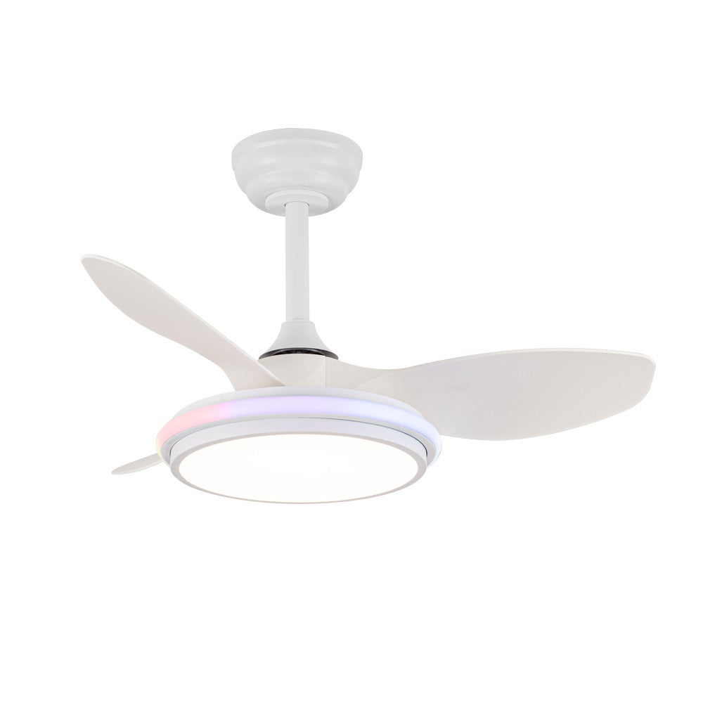Ventilador de techo LED RGB Stel TL Mini CristalRecord 85-458-36-100