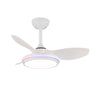 Ventilador de techo LED RGB Stel TL Mini CristalRecord 85-458-36-100