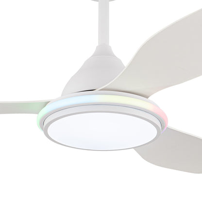 Ventilador de techo LED con flujo de aire de 6120 m³/h