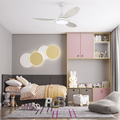 Ventilador de techo Stel TL RGB fabricado en Acero color Blanco