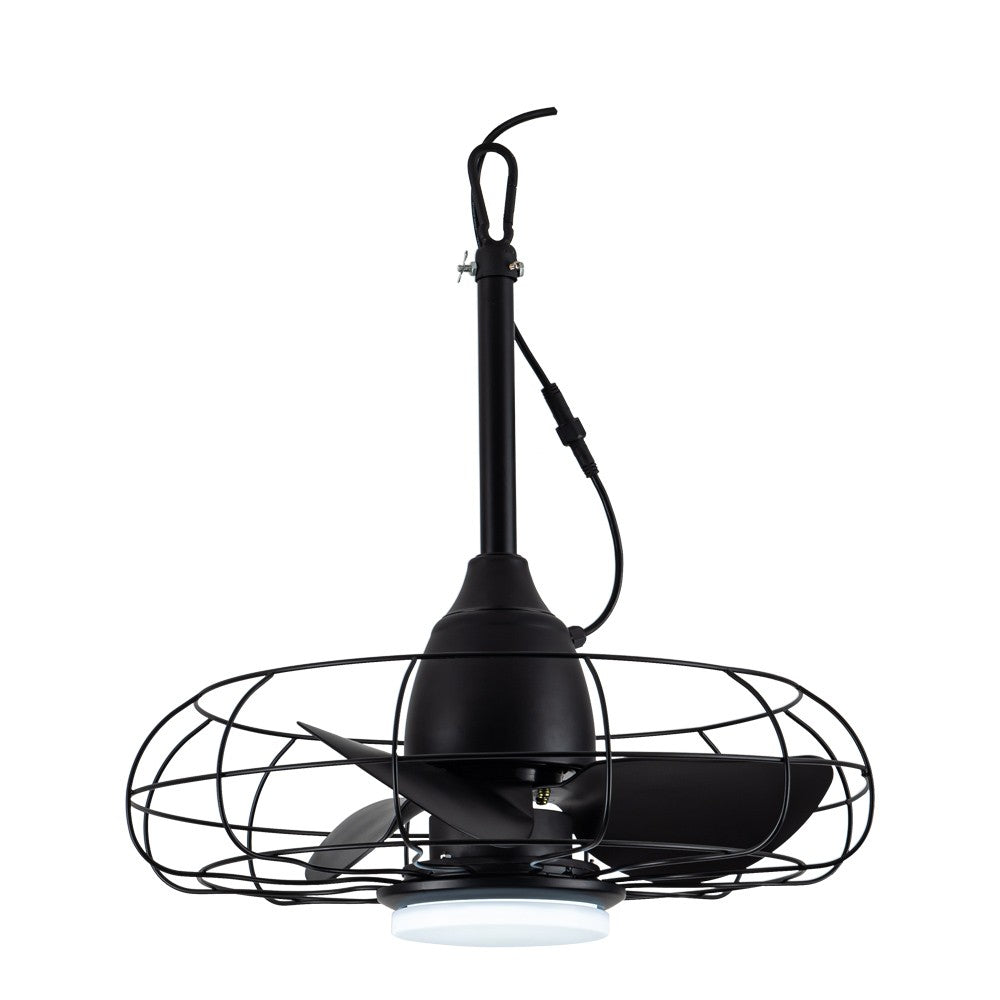 Ventilador de techo con motor DC silencioso (35dB) para exterior