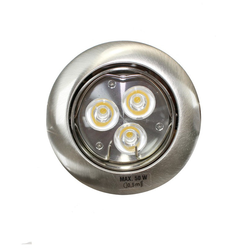 Empotrable LED GU10 Plata CristalRecord 001339003947 basculante