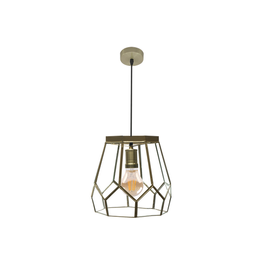 Lámpara Colgante Lente Grande 25 cm Fabrilamp - vista principal | Fabrilamp / Abrila · Ref. 221192514