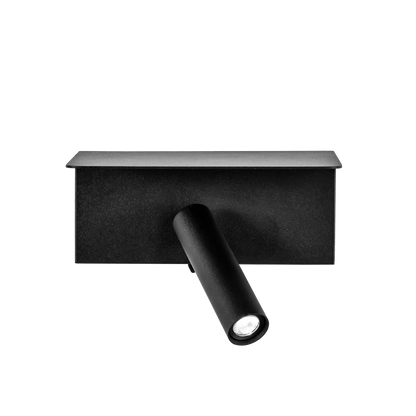 Aplique Leonardo con Foco Orientable, Estante y USB Fabrilamp - vista principal | Fabrilamp / Abrila · Ref. 171661009