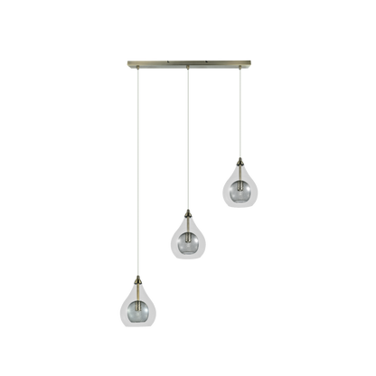Lámpara Colgante Lhasa 3 Luces G9 65 cm Fabrilamp - vista principal | Fabrilamp / Abrila · Ref. 154093014