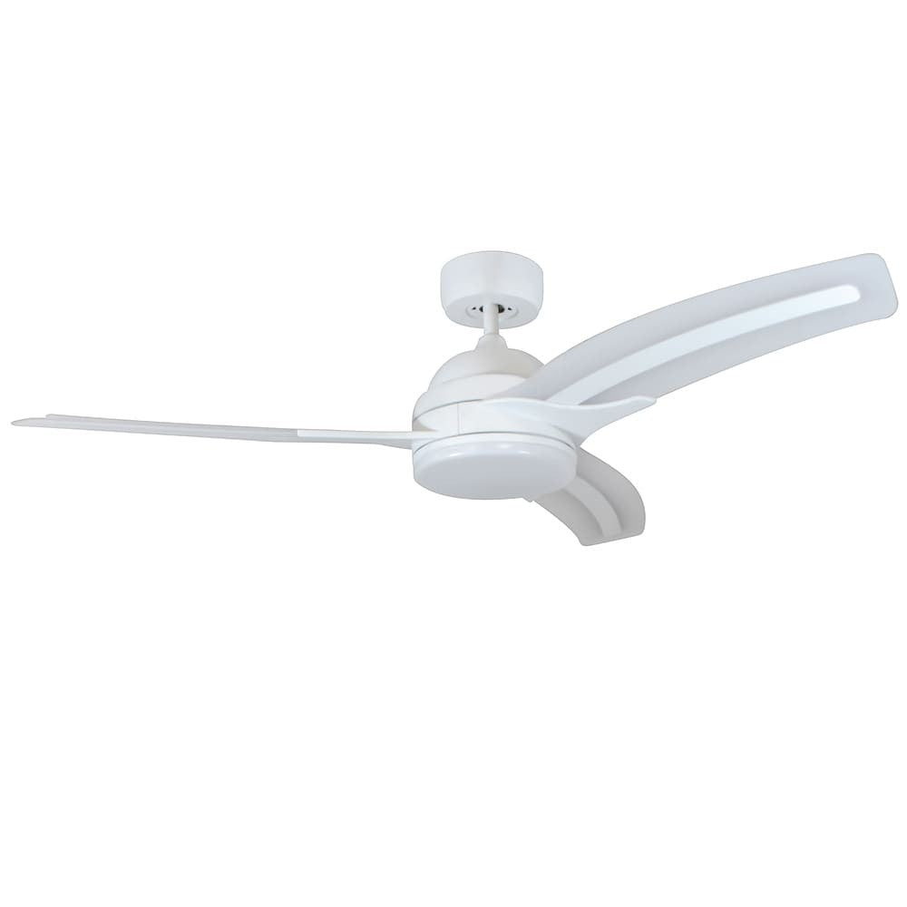 Ventilador Lighter fabricado en Acero color Blanco mate