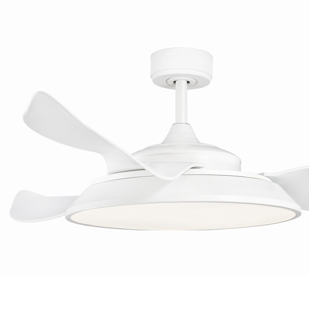 Ventilador Lince fabricado en ABS/Acrílico color Blanco