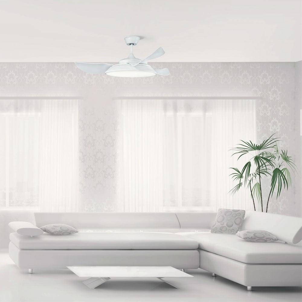 Ventilador de techo con motor DC silencioso