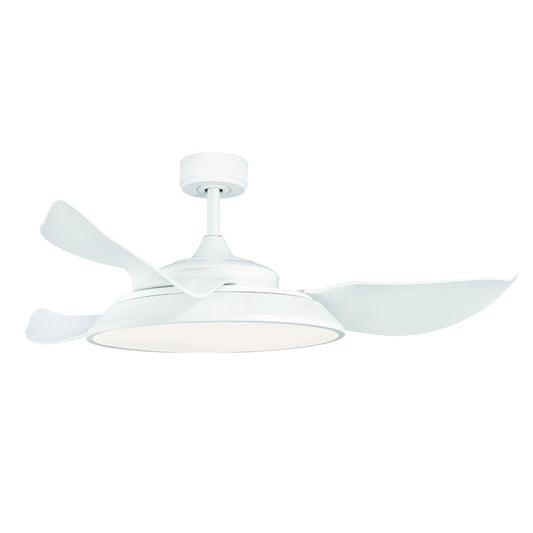 Ventilador DC Lince de Techo 55W LED CCT 2600 lm Blanco CristalRecord - vista principal | CristalRecord