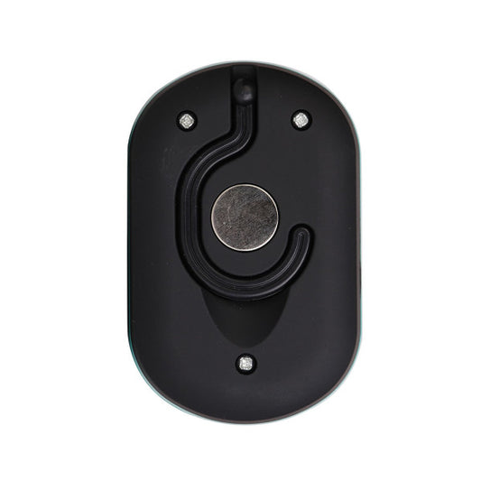 Linterna LED COB Flash 200 lúmenes Negro/Verde Fabrilamp instalada en ambiente decorativo de salón o dormitorio | Fabrilamp / Abrila