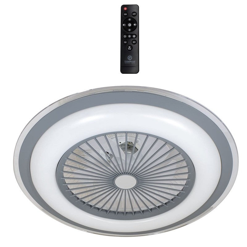 Ventilador Liria fabricado en ABS y PMMA color blanco