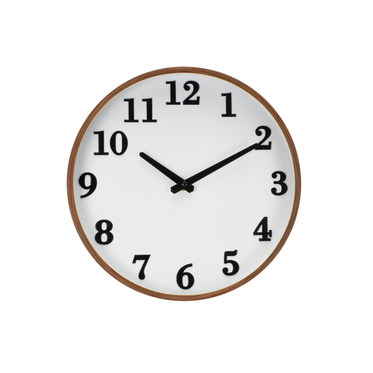 Relojes Lisbon Madera Oscura/Blanco – vista principal · Ref. 235013084