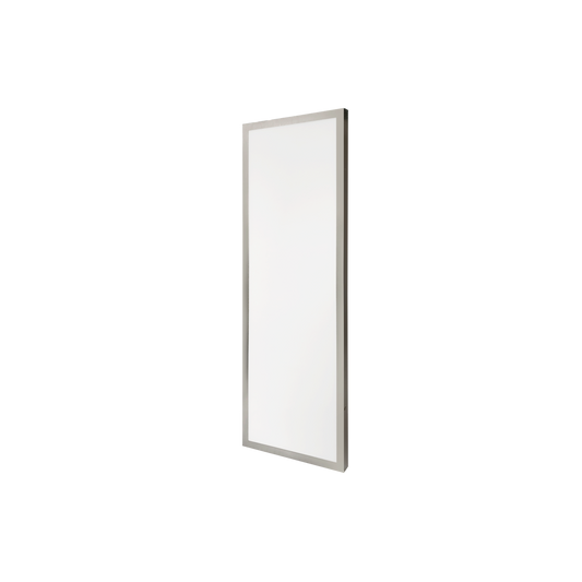Panel LED de Superficie Llano 72 W 90 cm Níquel Fabrilamp - vista principal | Fabrilamp / Abrila · Ref. 180609003