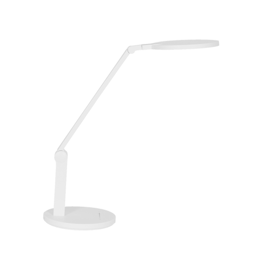 Flexo LED de Mesa Lorca 15 W Blanco Regulable Táctil Fabrilamp - vista principal | Fabrilamp / Abrila · Ref. 206171001