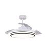 Ventilador de techo LED DC Louis CristalRecord 85-109-50-100