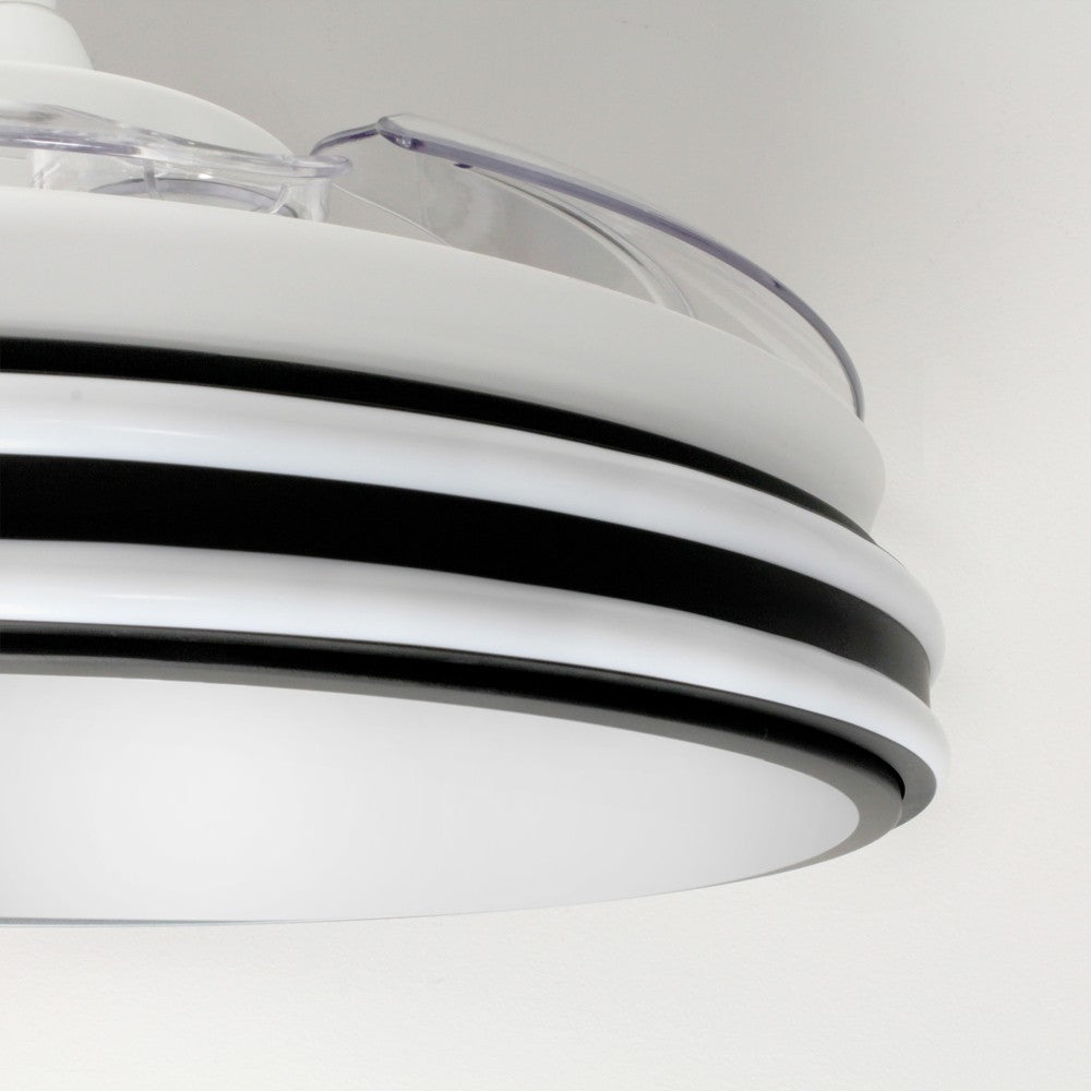 Ventilador de techo con motor DC silencioso y función brisa para confort