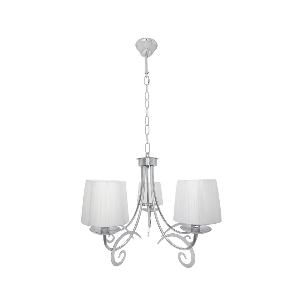 Lámpara de Techo Luxor 5 Luces E14 Pantalla Fabrilamp