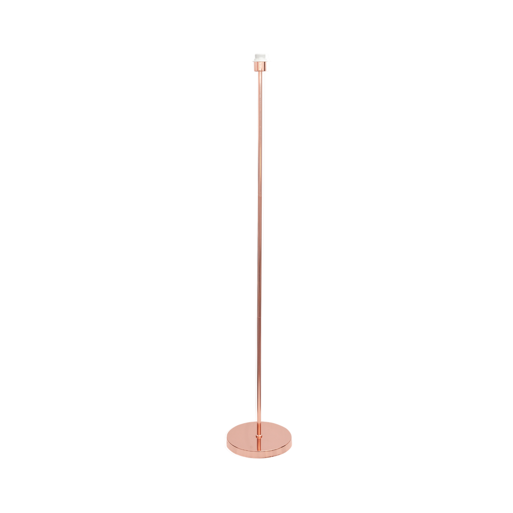 Base de Pie de Salón Maldívas 145 cm Oro Rosa 1xE27 Fabrilamp