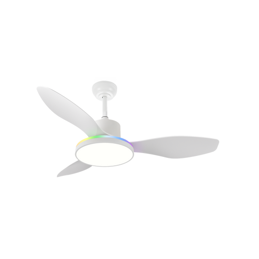 Ventilador de Techo Mandala Blanco – vista principal · Ref. 246091301