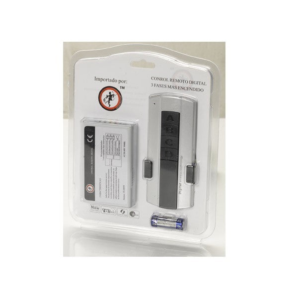 Mando a Distancia LED CristalRecord MD-LED para iluminación combinada con 3 encendidos.
