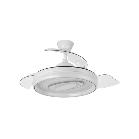 Ventilador de Techo Maracana 107 cm Aspas Retráctiles LED Fabrilamp - vista principal | Fabrilamp / Abrila · Ref. 242791301