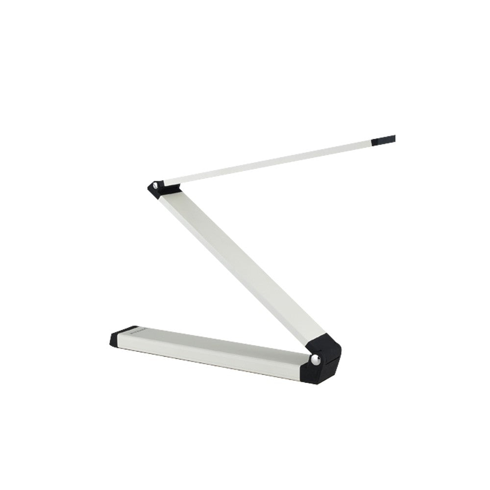 Flexo LED Marte fabricado en aluminio color blanco para escritorio