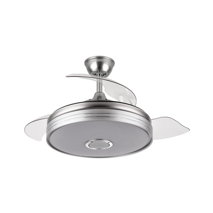 Ventilador de Techo Retráctil Matanuska 108 cm LED Fabrilamp - vista principal | Fabrilamp / Abrila · Ref. 142791403