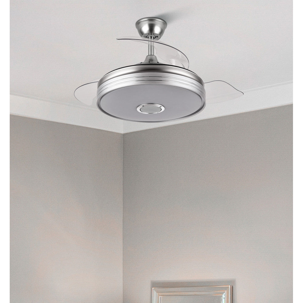 Ventilador de Techo Retráctil Matanuska 108 cm LED Fabrilamp - imagen 3 | Fabrilamp / Abrila · Ref. 142791403