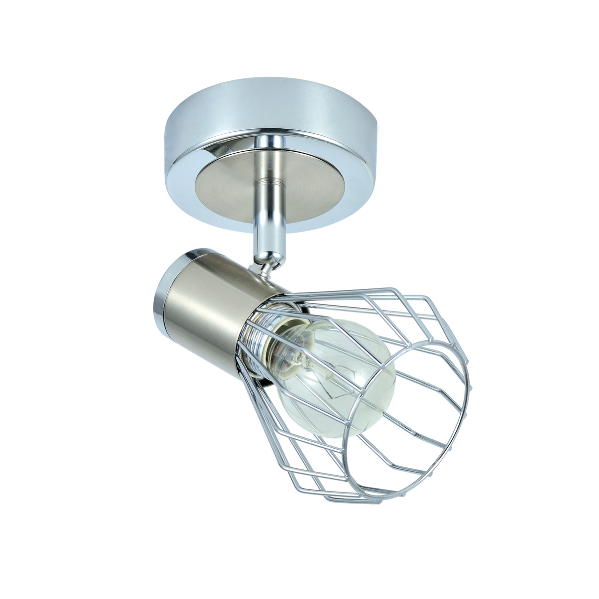 Foco de Pared Orientable Mateo 1xE14 Fabrilamp - vista principal | Fabrilamp / Abrila · Ref. 142281003