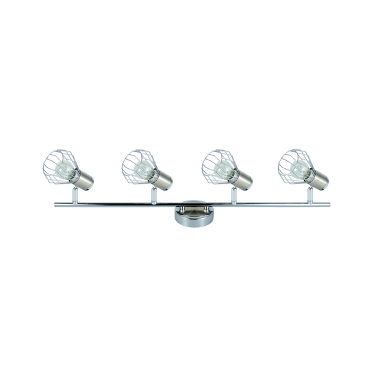 Regleta de 4 Focos Orientables Mateo E14 Fabrilamp - vista principal | Fabrilamp / Abrila · Ref. 142294003